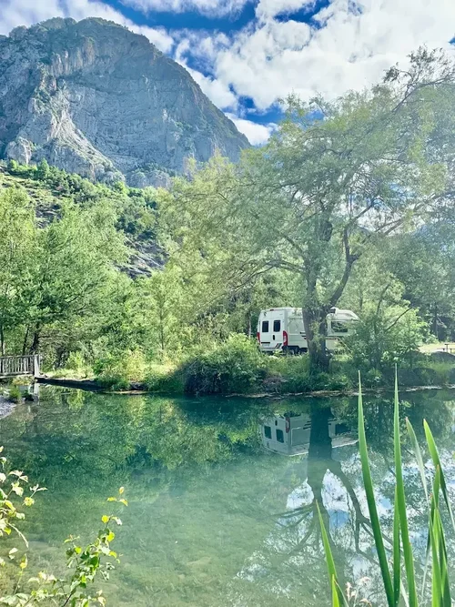 Camping River — Le Martinet, Méolans-Revel